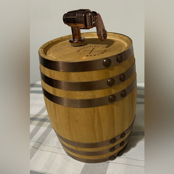 🎉2/$20 DECORATIVE WHISKEY BARREL WOODEN - Picture 2 of 5